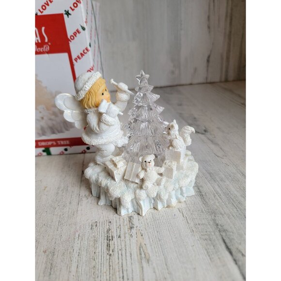 House of Lloyd AS IS snow drops tree around the world angel Xmas - Picture 2 of 8